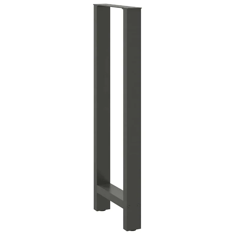 Bar Table Legs Anthracite 2 pcs 40x(110-111) cm Steel