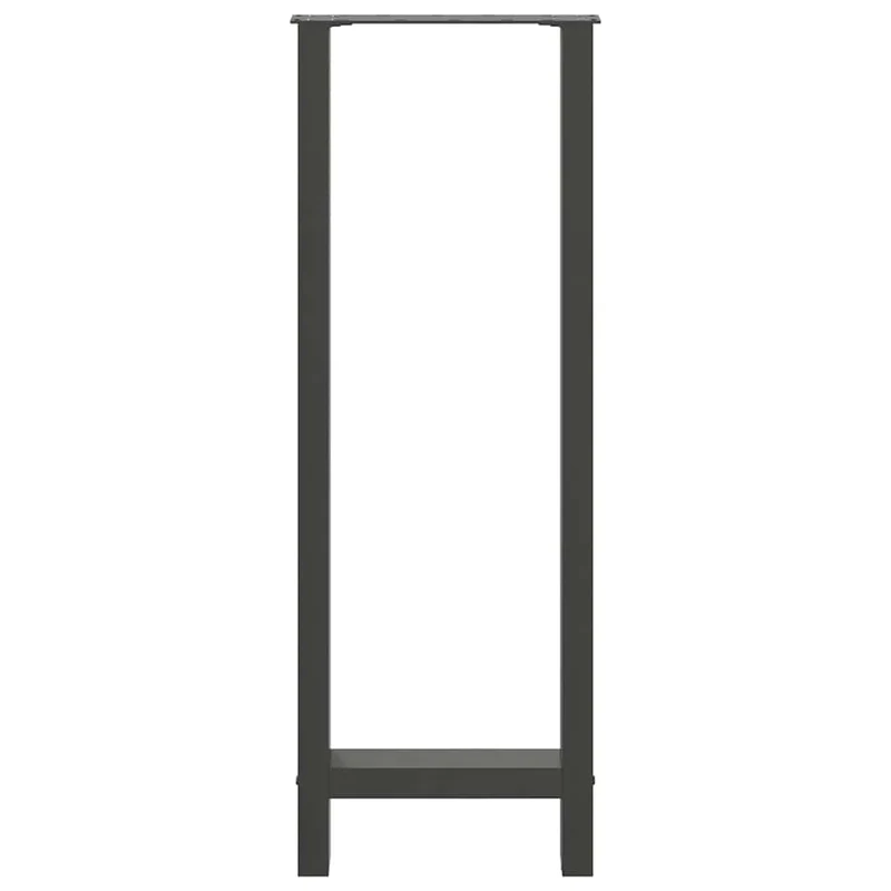 Bar Table Legs Anthracite 2 pcs 40x(110-111) cm Steel