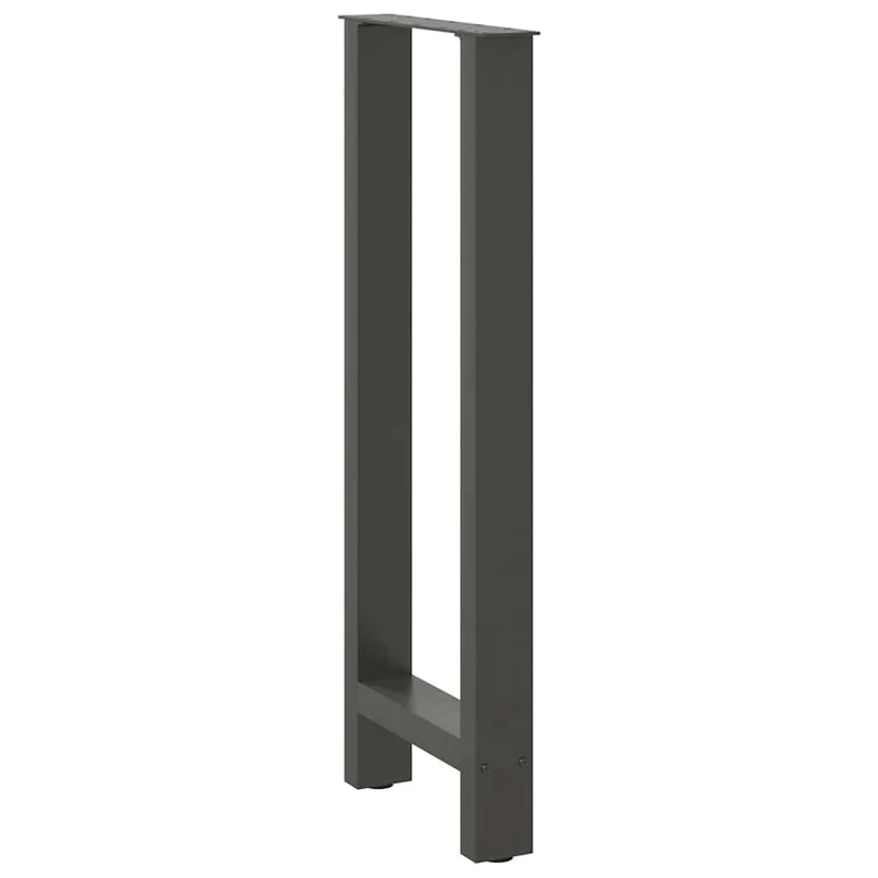 Bar Table Legs Anthracite 2 pcs 50x(100-101) cm Steel