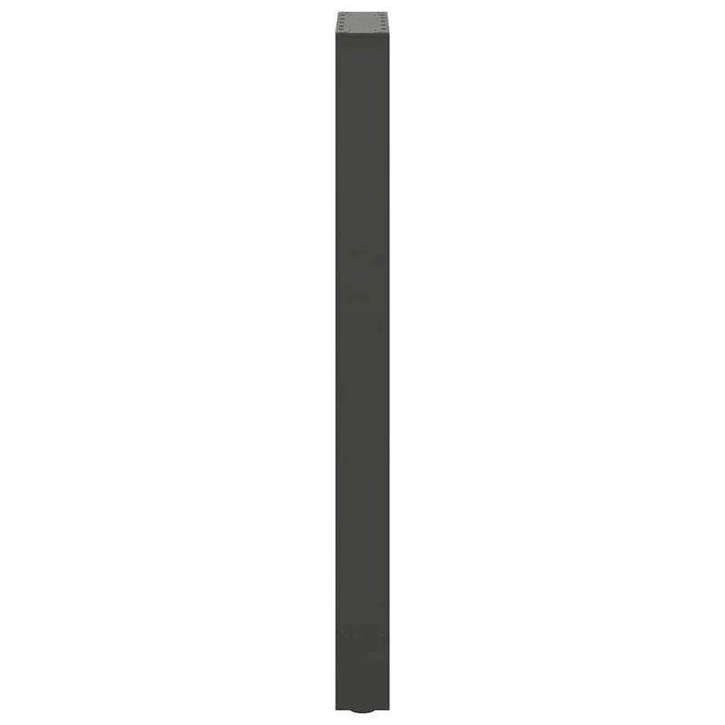 Bar Table Legs Anthracite 2 pcs 50x(100-101) cm Steel