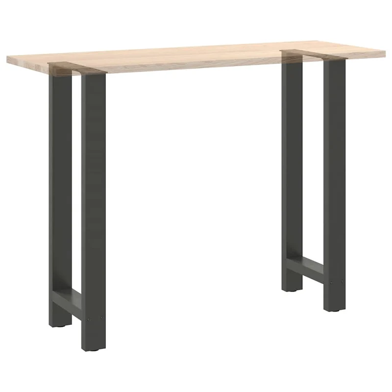 Bar Table Legs Anthracite 2 pcs 50x(100-101) cm Steel