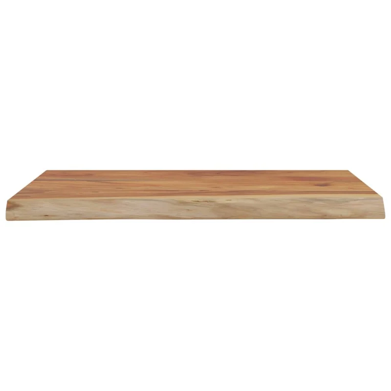 Wall Shelf 40x30x2,5 cm Rectangular Solid Wood Acacia Live Edge