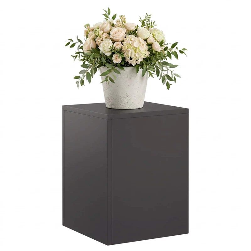Plant Stand Black 30 x 30 x 40 cm Steel