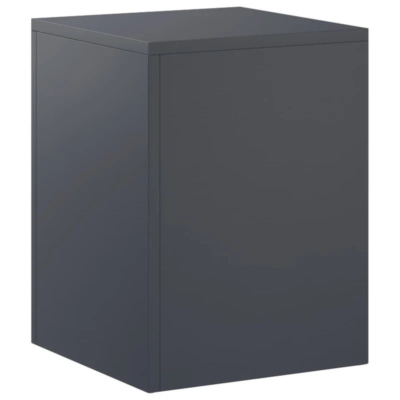 Plant Stand Anthracite 30 x 30 x 40 cm Stainless Steel