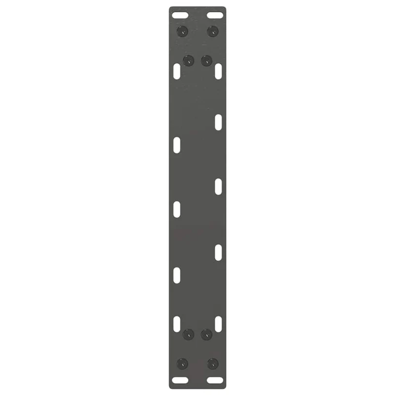 Coffee Table Legs U-Shaped 2 pcs Anthracite 30x(30-31) cm Steel