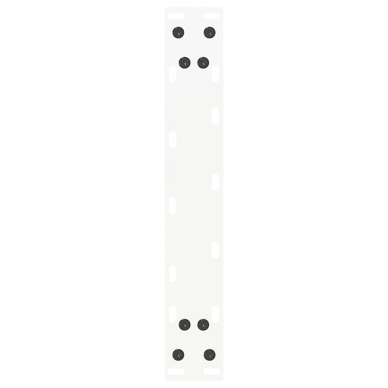 Coffee Table Legs U-Shaped 2 pcs White 28x(42-43) cm Steel