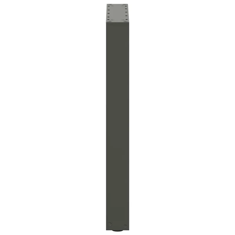 Dining Table Legs U-Shaped 2 pcs Anthracite 50x(72-73) cm Steel