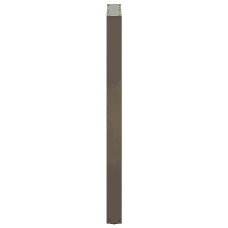 Bar Table Legs U-Shaped 2 pcs Natural Steel 50x(110-111) cm Steel