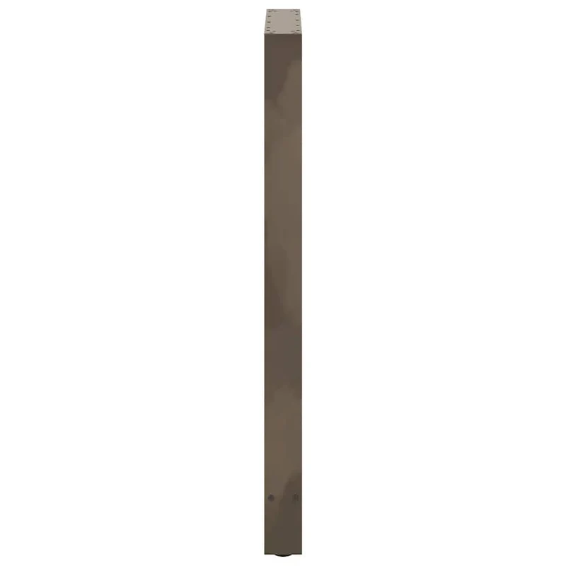 Bar Table Legs Natural Steel 2 pcs 60x(110-111) cm Steel