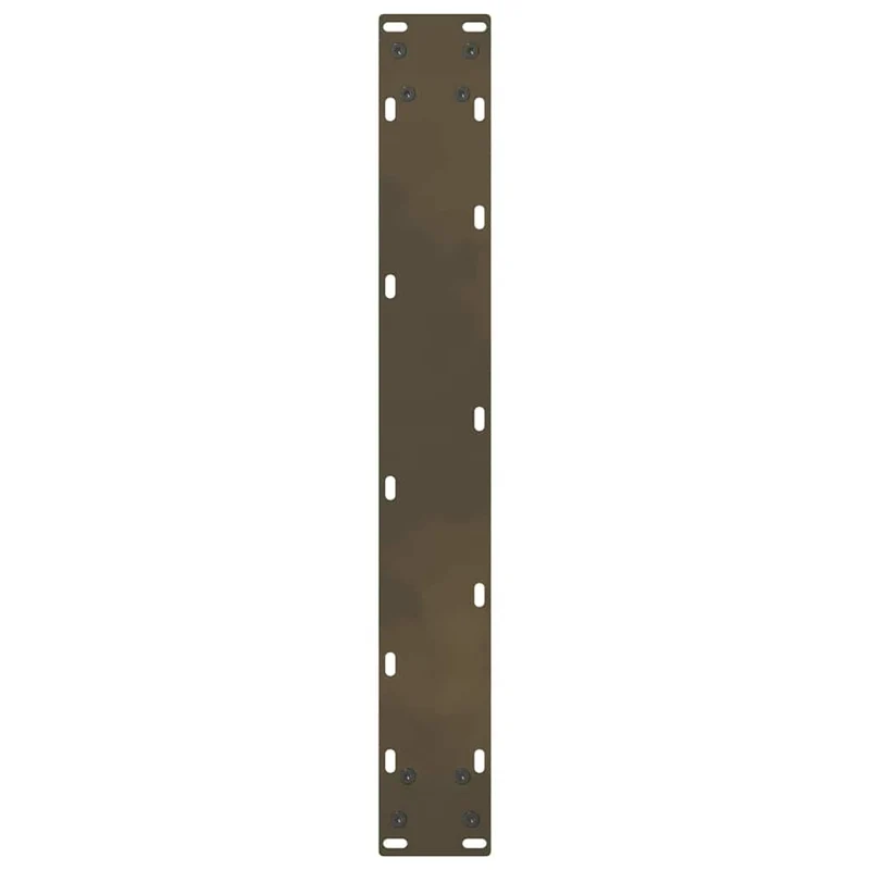 Bar Table Legs Natural Steel 2 pcs 60x(110-111) cm Steel