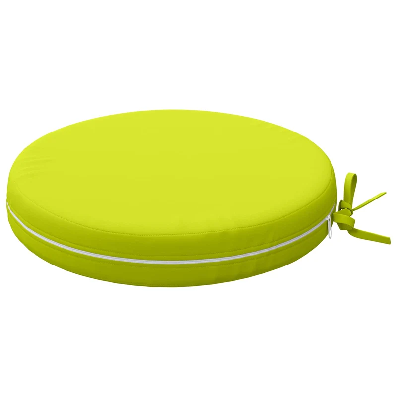 Seat Cushions SOEST 4 pcs 100% Polyester Bright Green