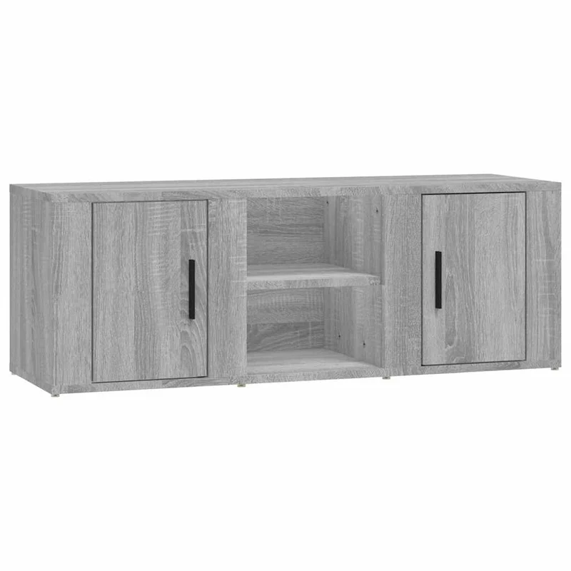TV Cabinet Grey Sonoma 100x31,5x35 cm Engineered Wood