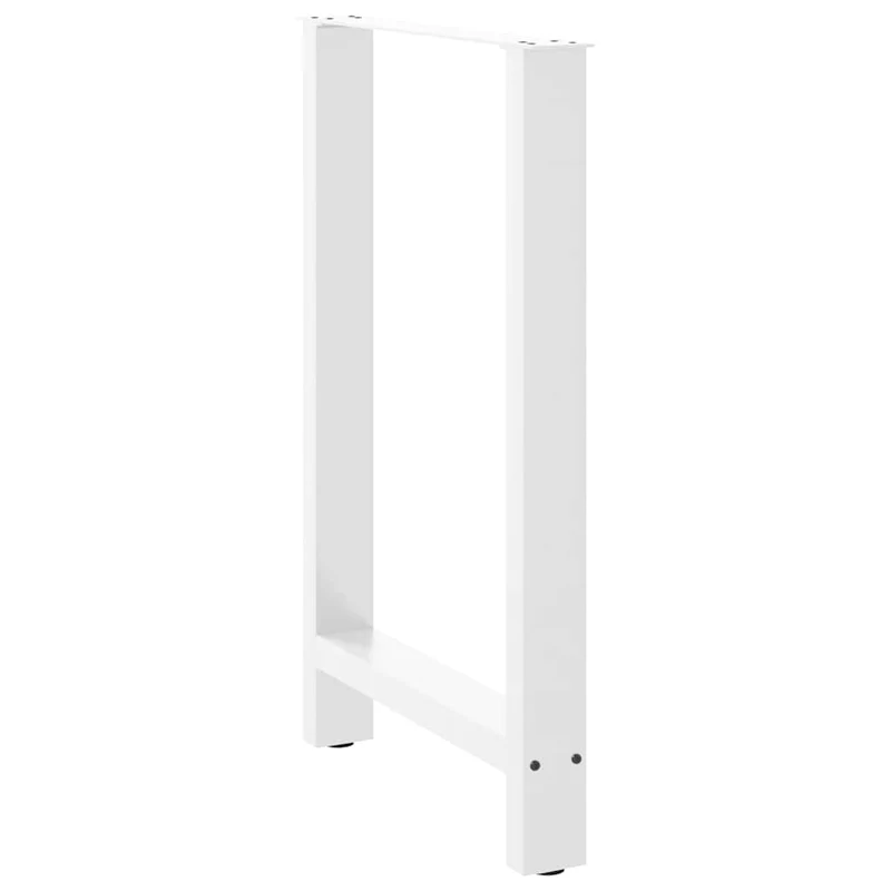 Bar Table Legs White 2 pcs 60x(90-91) cm Steel