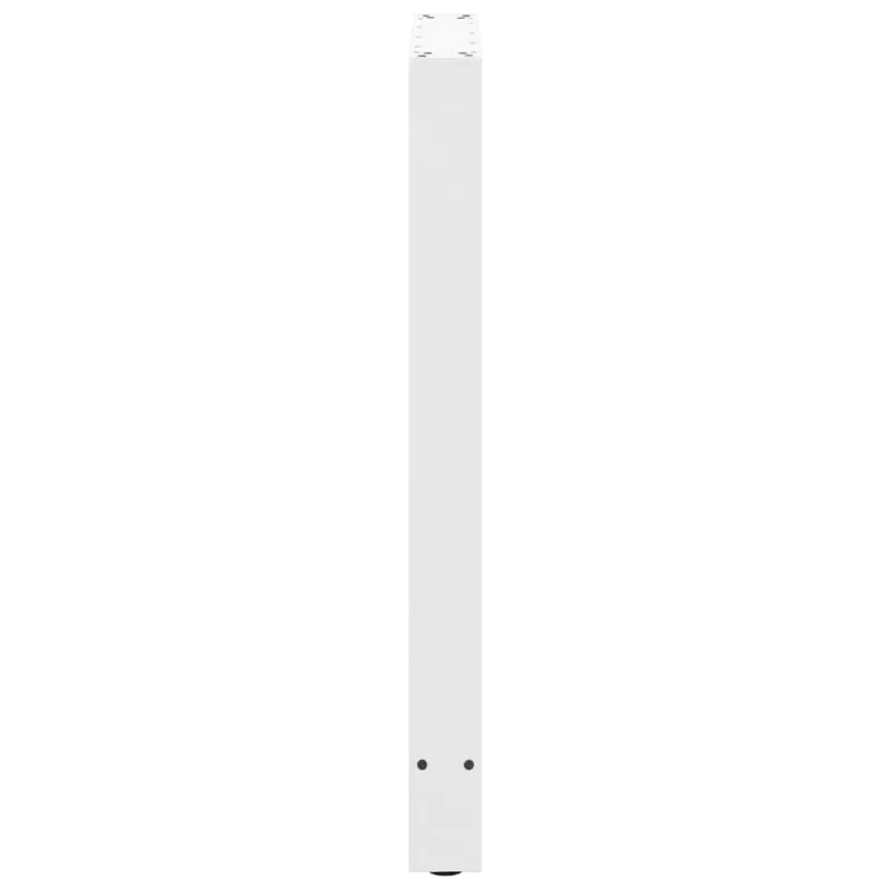 Bar Table Legs White 2 pcs 60x(90-91) cm Steel