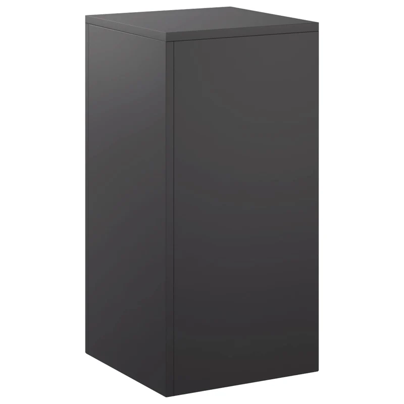 Plant Stand Black 30 x 30 x 60 cm Steel