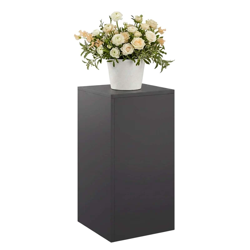 Plant Stand Black 30 x 30 x 60 cm Steel