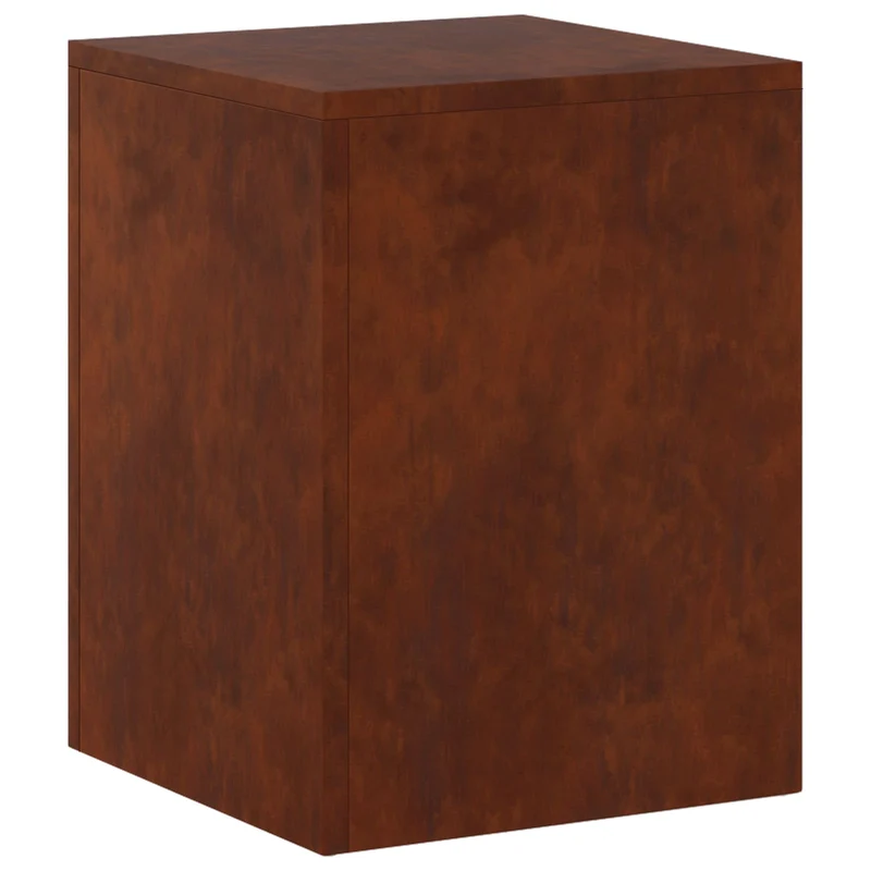 Plant Stand Rusty 30 x 30 x 40 cm Weathering Steel