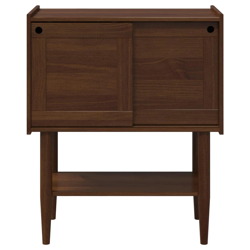 Console Table BILBAO Dark Caramel 80 x 40 x 95 cm
