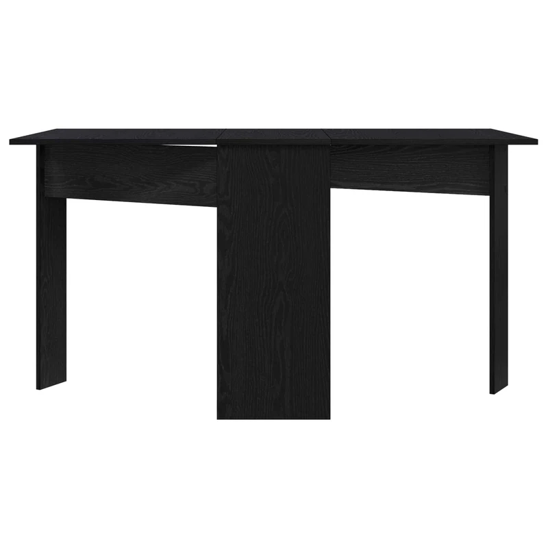 Dinning Table 138 x 70 x 73.5 cm Engineered Wood Black Oak