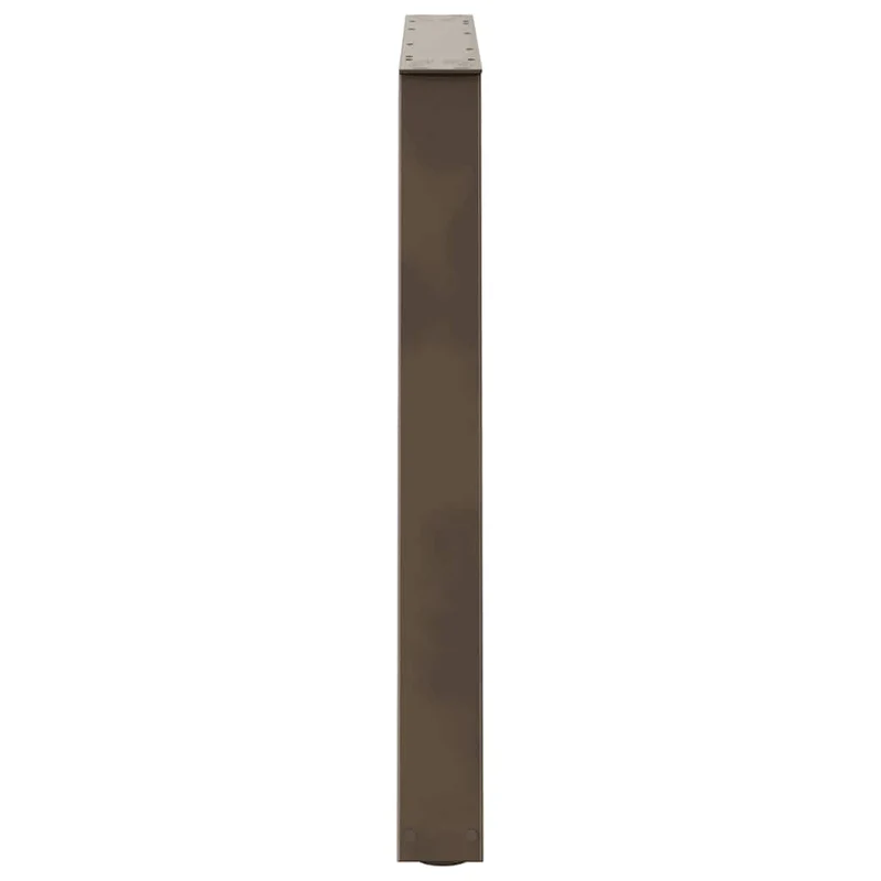 Dining Table Legs V-Shape 3 pcs Natural Steel 100x(72-73,3) cm Steel
