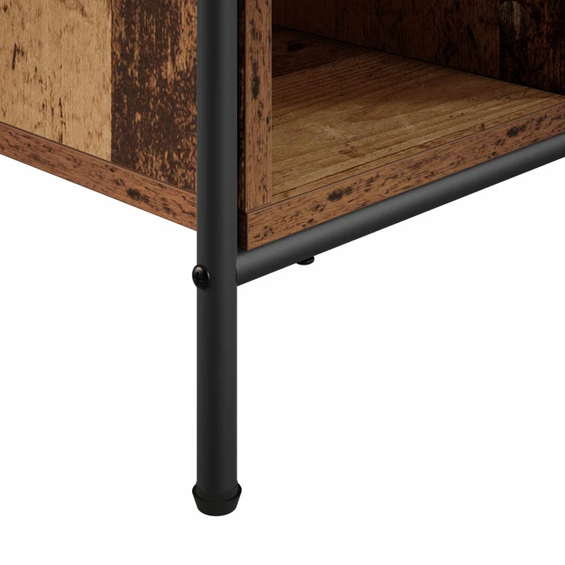 Coffee Table Old Wood 50 x 49 x 41 cm Engineered Wood