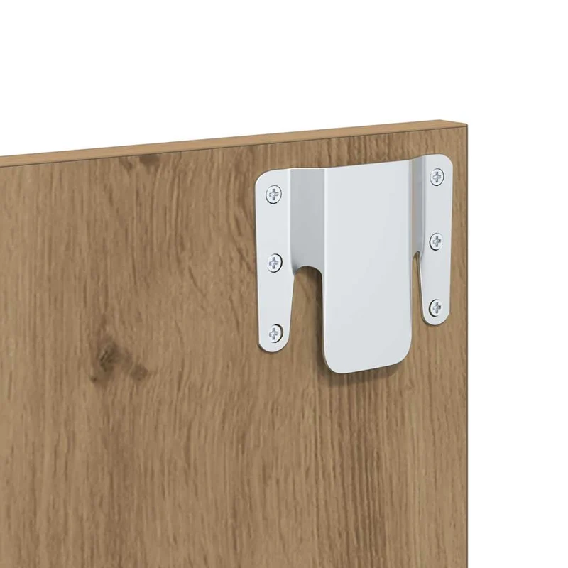 Wall-mounted Bedside Cabinet 2 pcs Artisan Oak