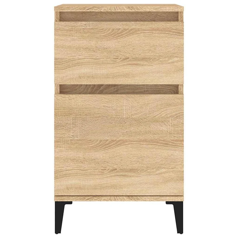 Bedside Cabinets 2 pcs Sonoma Oak 40x35x70 cm