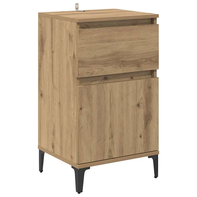 Bedside Cabinet 2 pcs Artisan Oak 40 x 35 x 70 cm