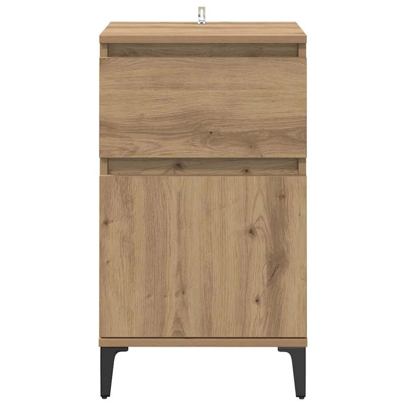 Bedside Cabinet 2 pcs Artisan Oak 40 x 35 x 70 cm