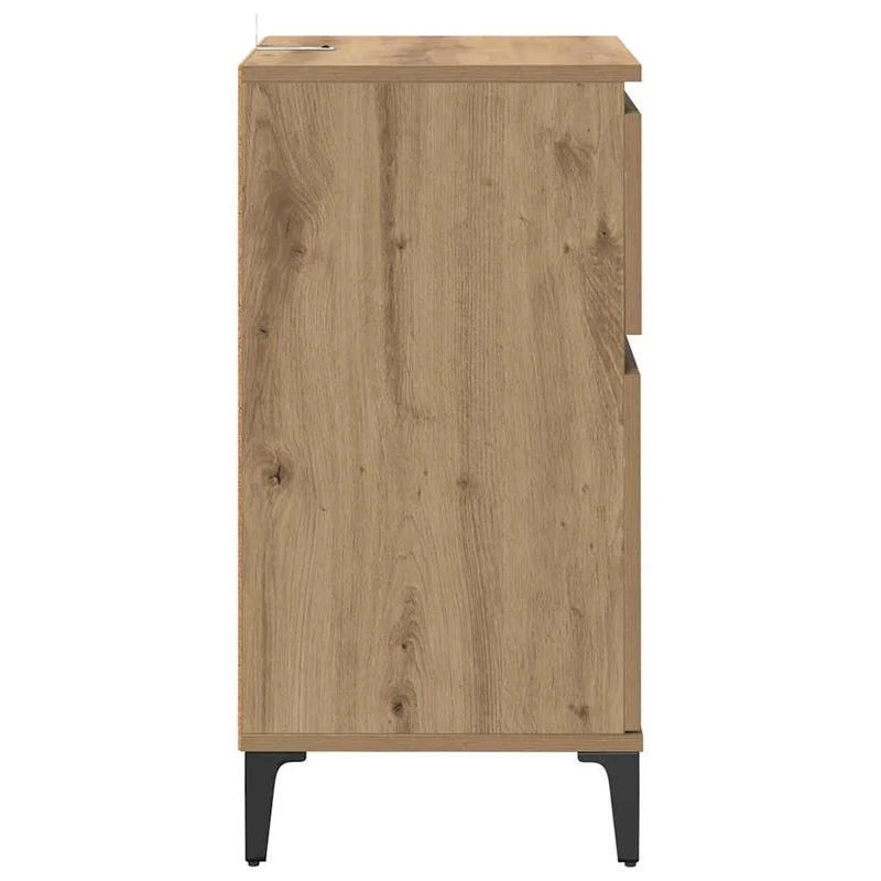 Bedside Cabinet 2 pcs Artisan Oak 40 x 35 x 70 cm
