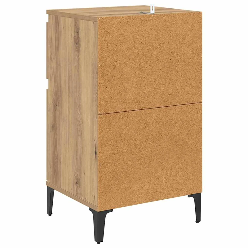 Bedside Cabinet 2 pcs Artisan Oak 40 x 35 x 70 cm