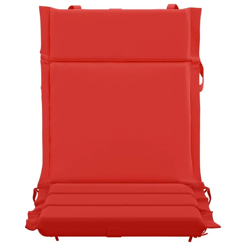 Low Back Chair Cushion GEMERT 6 pcs 100% Polyester Red