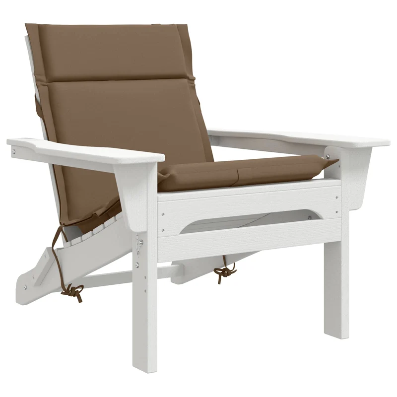 Low Back Chair Cushion GEMERT 6 pcs 100% Polyester Taupe