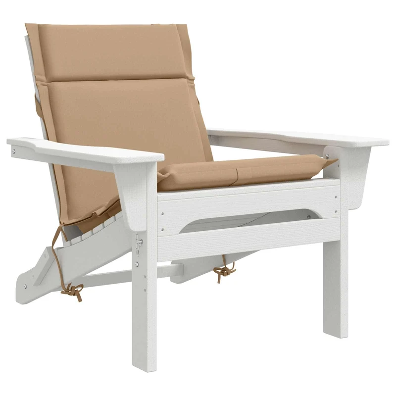 Low Back Chair Cushion GEMERT 6 pcs 100% Polyester Sand