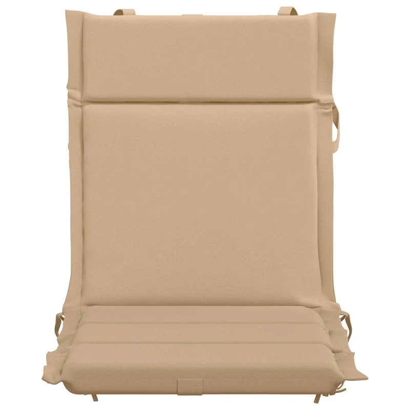 Low Back Chair Cushion GEMERT 6 pcs 100% Polyester Sand