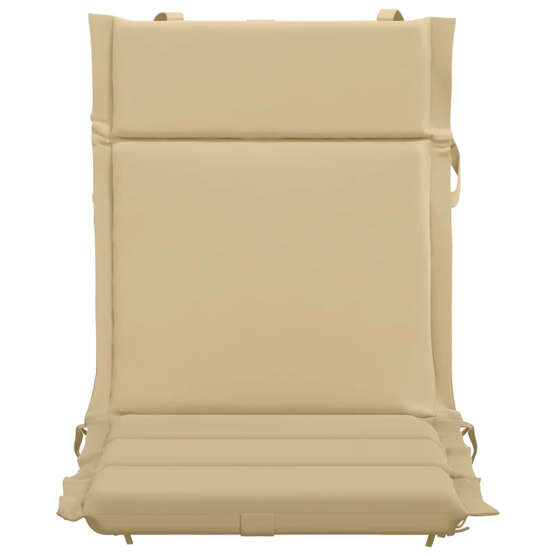 Low Back Chair Cushion GEMERT 6 pcs 100% Polyester Beige
