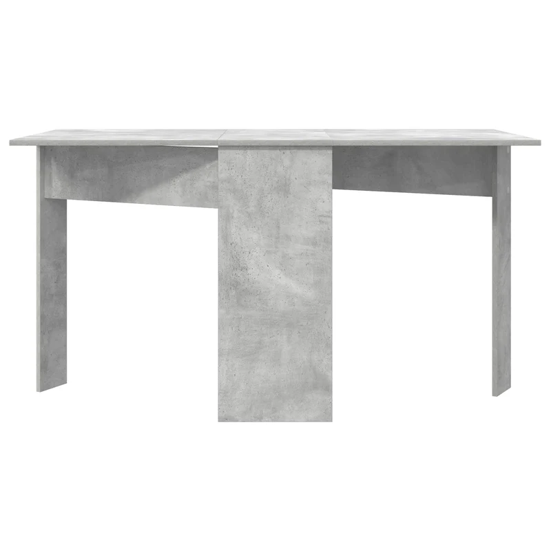 Dinning Table 138 x 70 x 73.5 cm Engineered Wood Concrete Grey