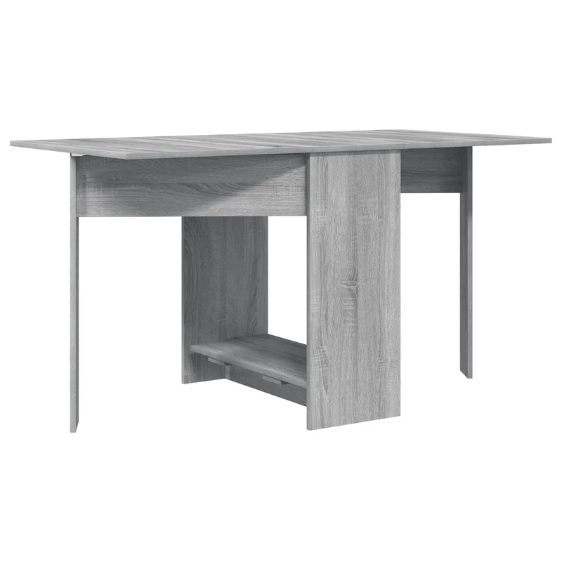 Dinning Table 138 x 70 x 73.5 cm Engineered Wood Grey Sonoma