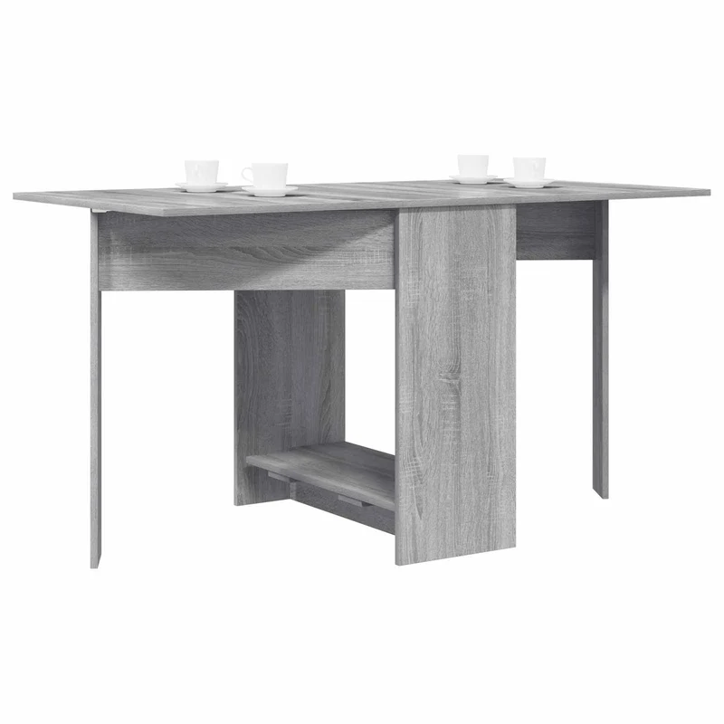 Dinning Table 138 x 70 x 73.5 cm Engineered Wood Grey Sonoma