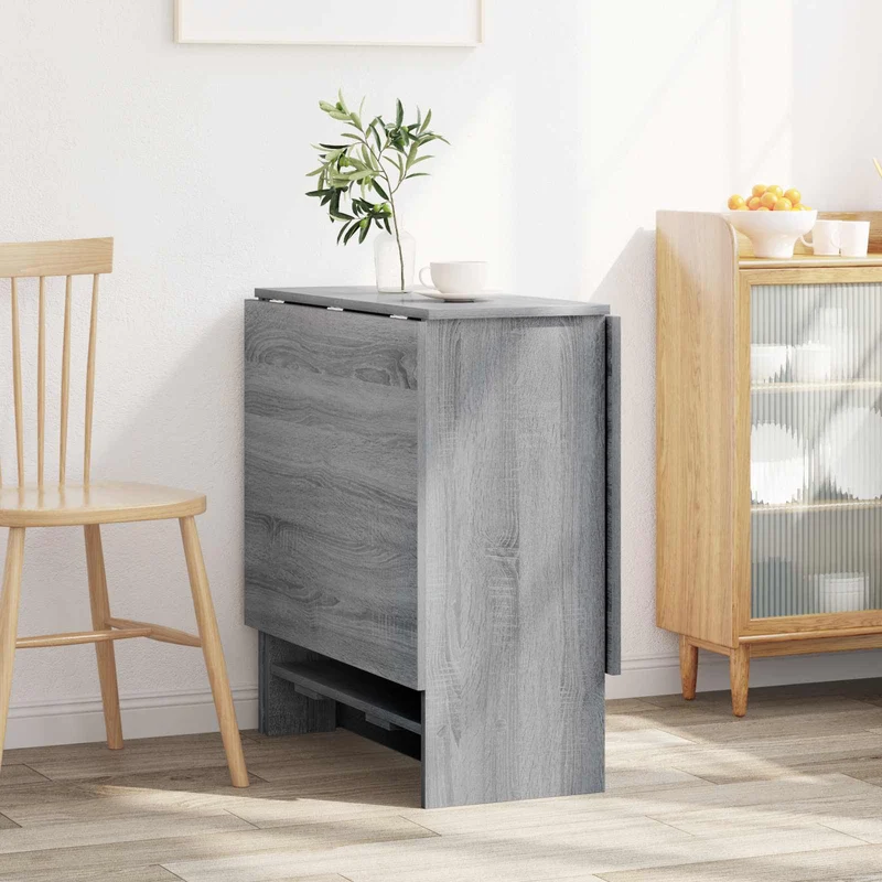 Dinning Table 138 x 70 x 73.5 cm Engineered Wood Grey Sonoma