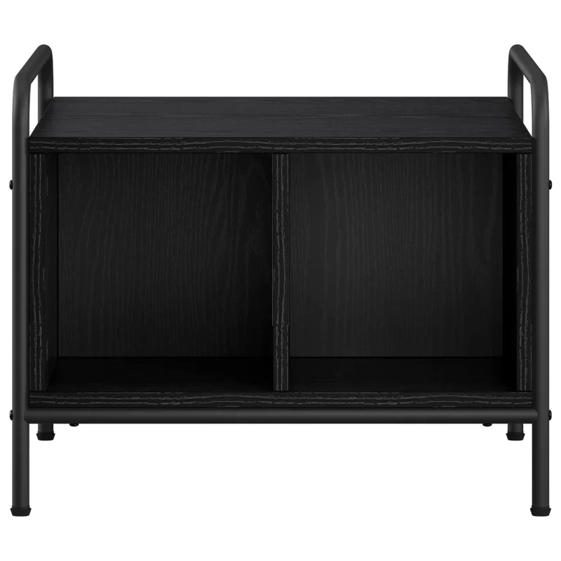 Coffee Table Black Oak 50 x 49 x 41 cm Engineered Wood