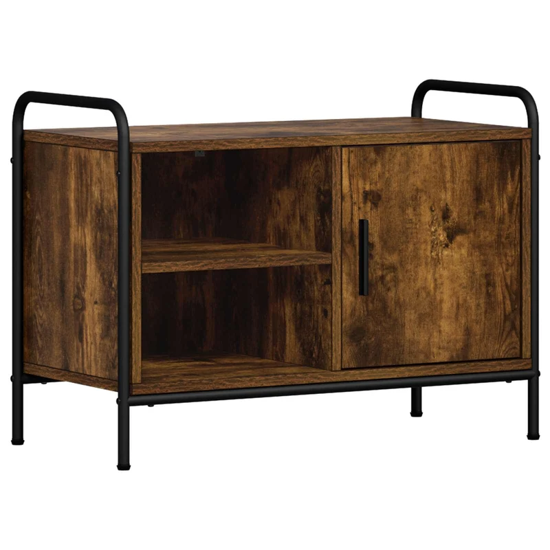 TV Cabinet 67.5 x 33 x 50 cm Smoked Oak