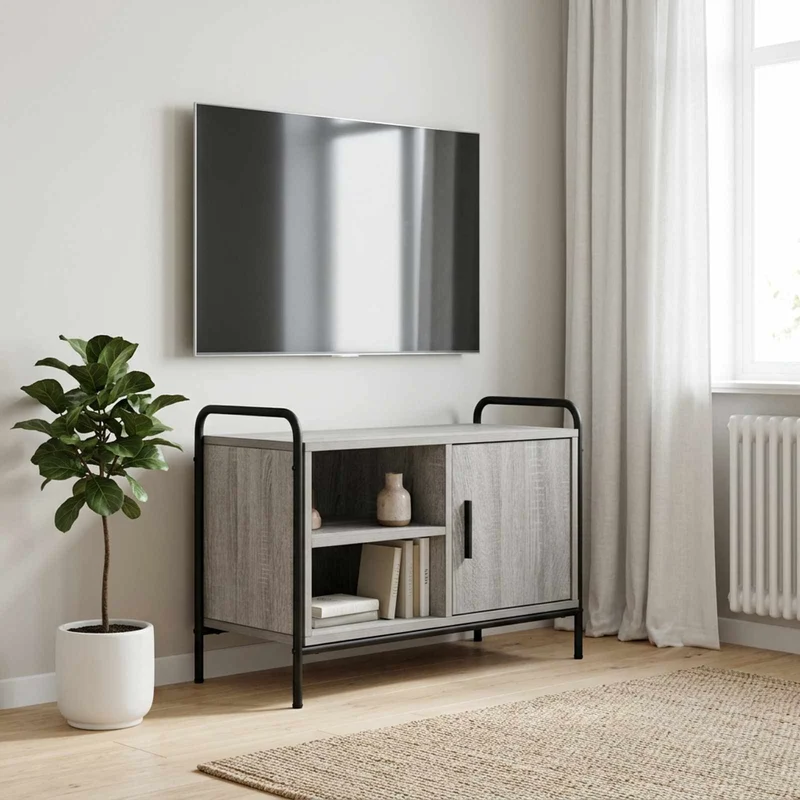 TV Cabinet 67.5 x 33 x 50 cm Grey Sonoma