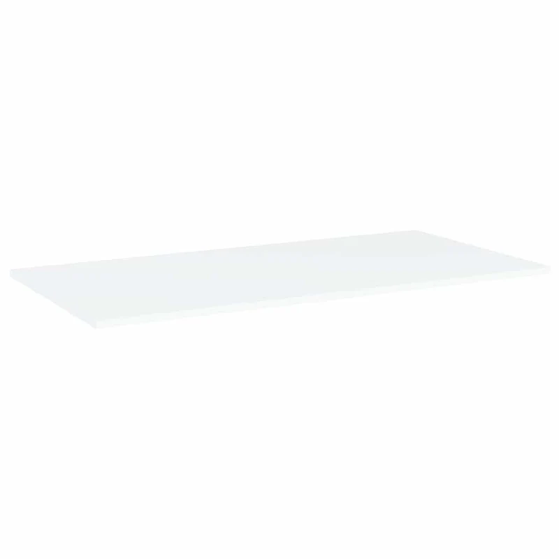 805298 vidaXL Bookshelf Boards 4 pcs White 80x20x1,5 cm Engineered Wood