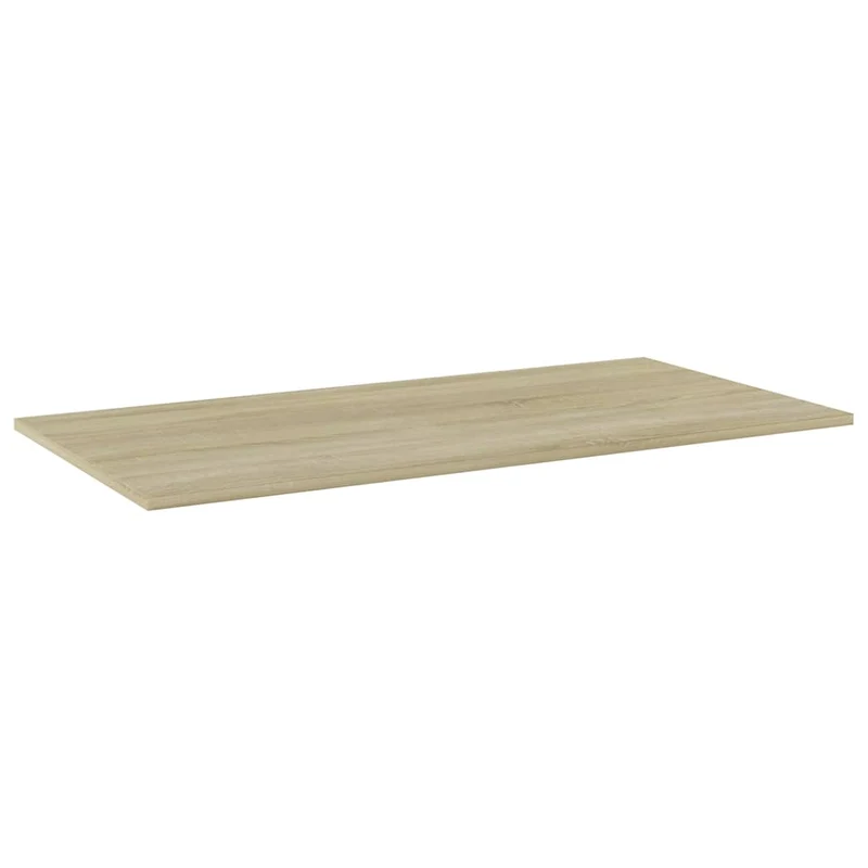 805304 vidaXL Bookshelf Boards 4 pcs Sonoma Oak 80x20x1,5 cm Engineered Wood