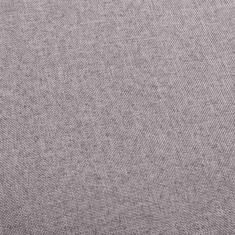 Bar Stool Light Grey Fabric