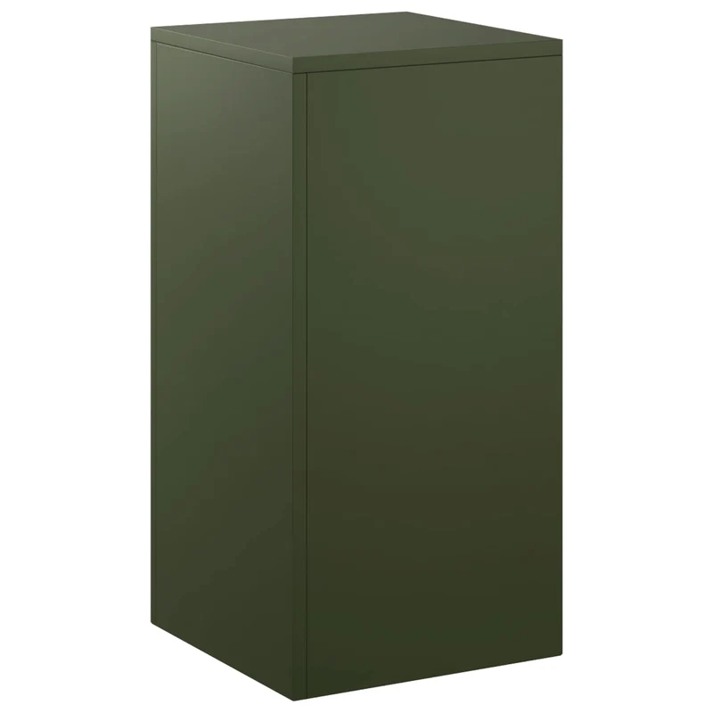 Plant Stand Olive Green 30 x 30 x 60 cm Weathering Steel