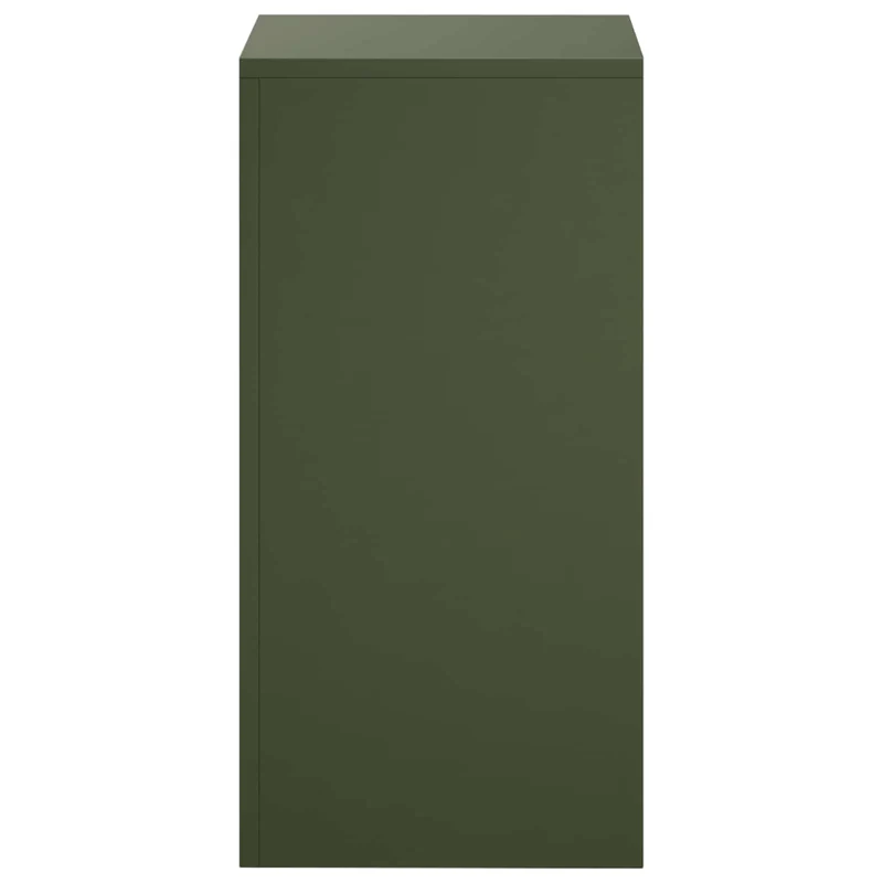 Plant Stand Olive Green 30 x 30 x 60 cm Weathering Steel