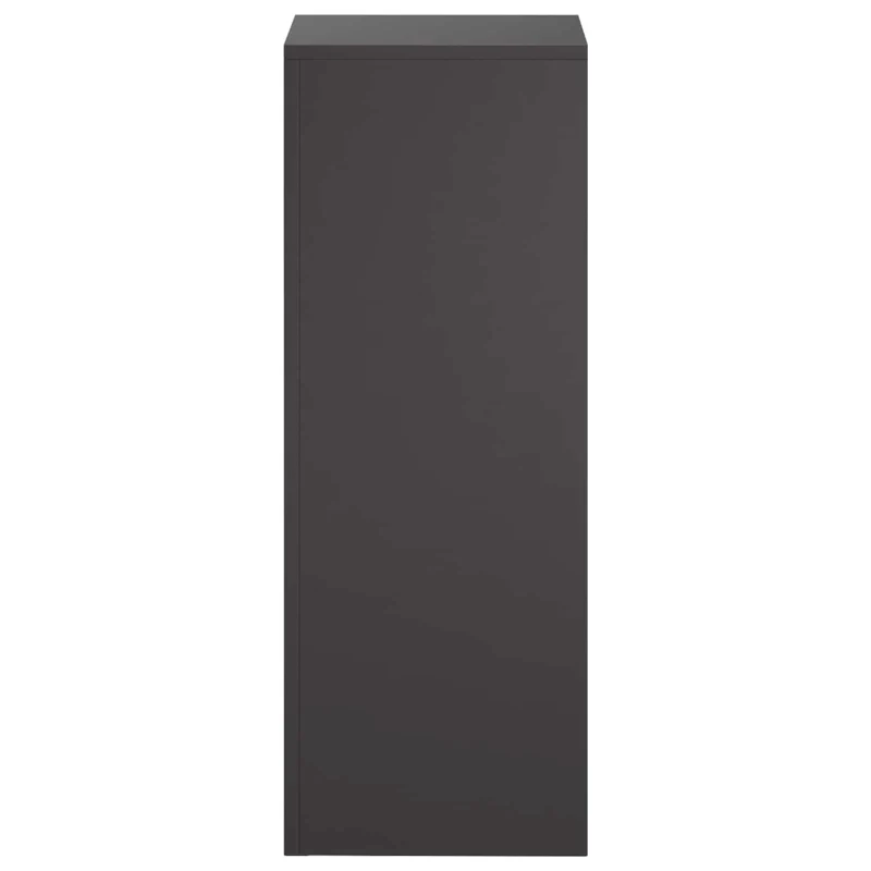Plant Stand 2 pcs Black 30 x 30 x 80 cm Steel