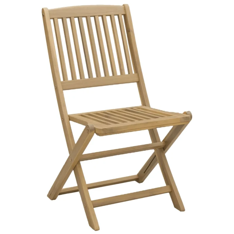 5 Piece Garden Dining Set Solid Wood Acacia